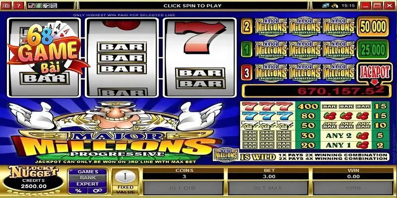 Nổ hũ Major Millions